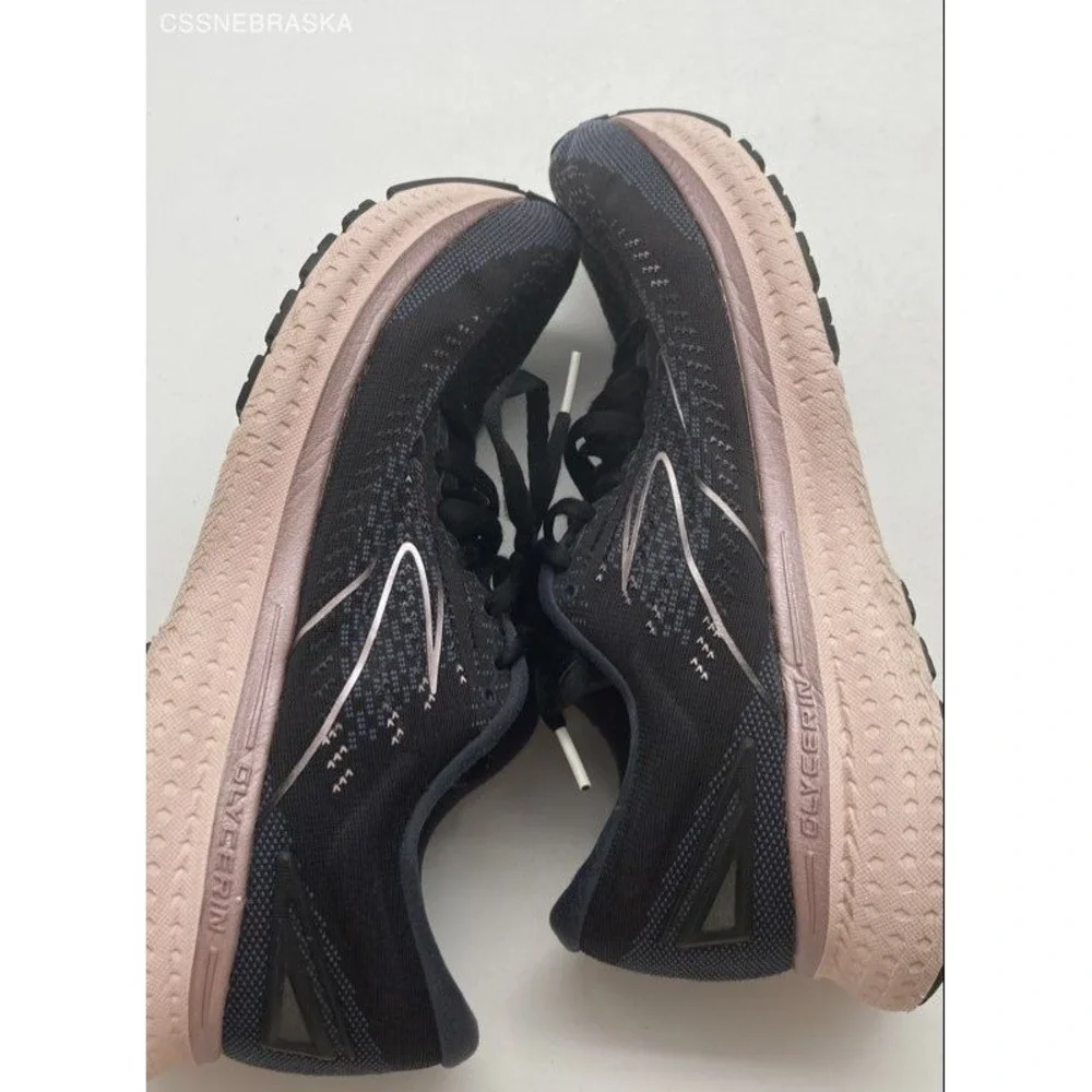 Brooks Black Glycerin 19 Running Shoes, Women's - Size 9.5 - Picture 10 of 11